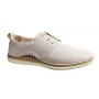 Pantofi barbati piele naturala crem, casual - model Colin 547C